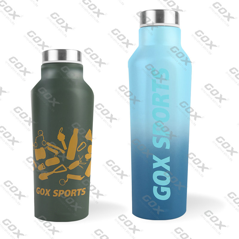 Double Wall Vacuum Insulated Stainless Steel Water Bottle (၆)_၁