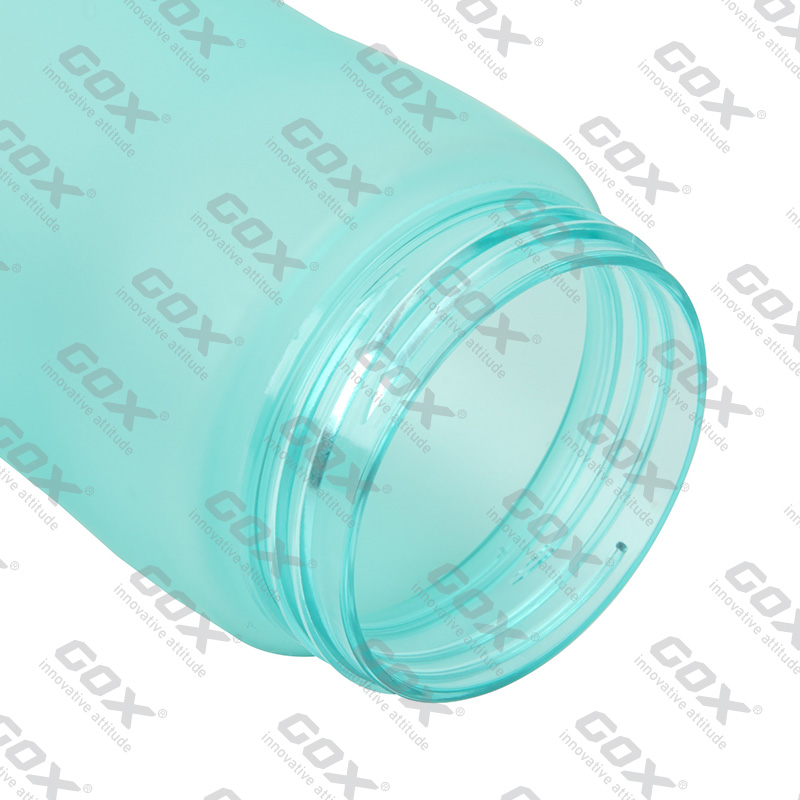 GOX China OEM BPA nepraleidžiantis nuotėkio Tritan plastikinio butelio atverčiamas viršus 5