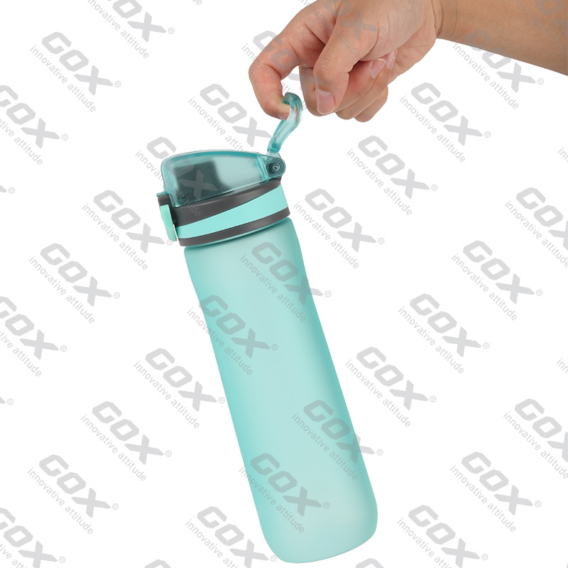 GOX China OEM BPA-vrye lekvrye Tritan-plastiekfles Flip Top 6