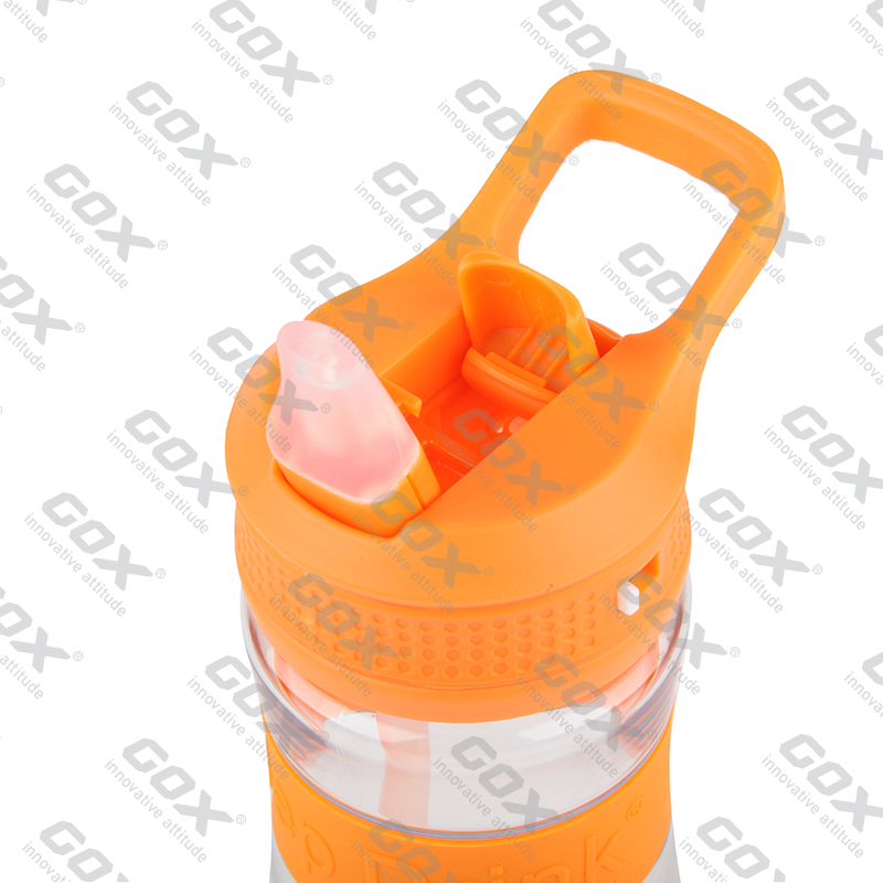 Sticlă de apă Tritan fără BPA GOX China OEM cu duză rabatabilă 5