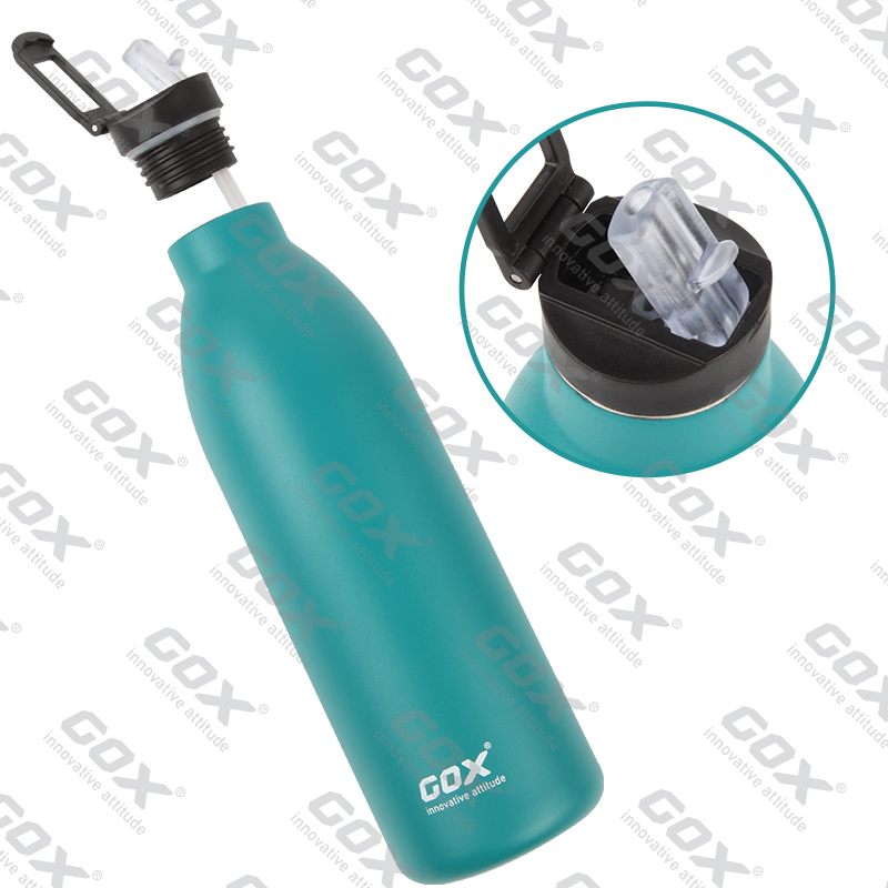 GOX China OEM Dual-wall Insulated Stainless Steel Water Bottle 7