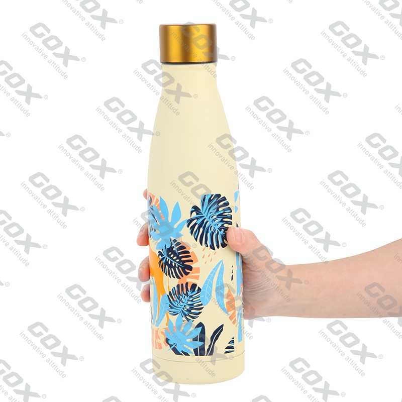 GOX China OEM Dual-wall Insulated Stainless Steel Water Bottle 8