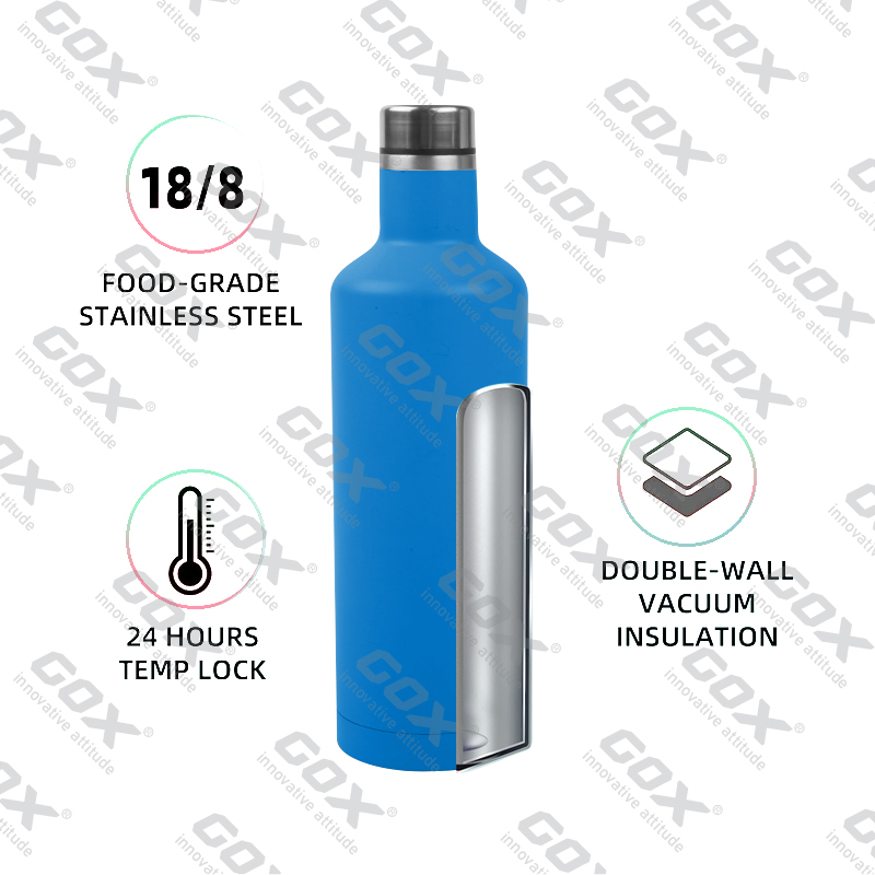 GOX Xina OEM Ampolla d'aigua d'acer inoxidable aïllada de doble paret MA0404-4