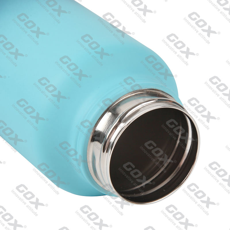 GOX China OEM Single Walled Stainless Steel Water Bottle 8