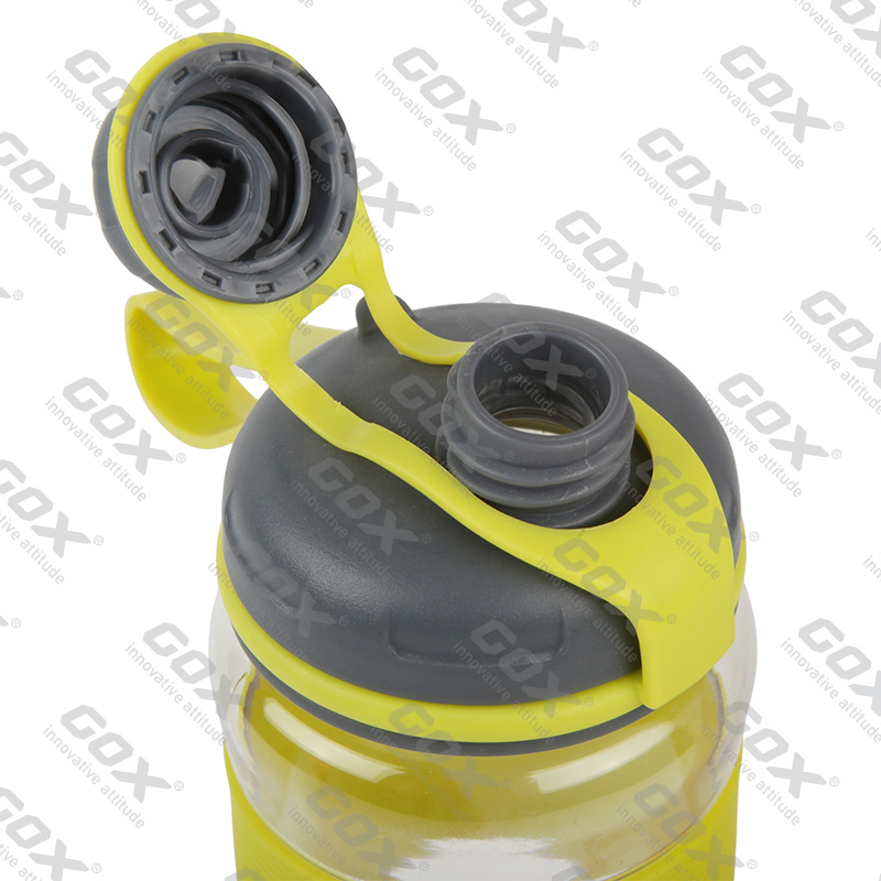 GOX China OEM rezina tutqichli va tutqichli ilmoqli buralib qolgan qopqoqli suv shishasi 5