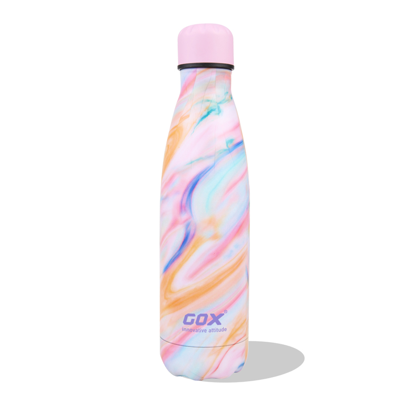 GOX China OEM Dual-wall Vacuum Insulated Stainless Steel Water Bottle 4