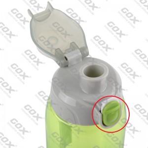 GOX China OEM Freezable Water Bottle with Freezer Stick and Strap 8