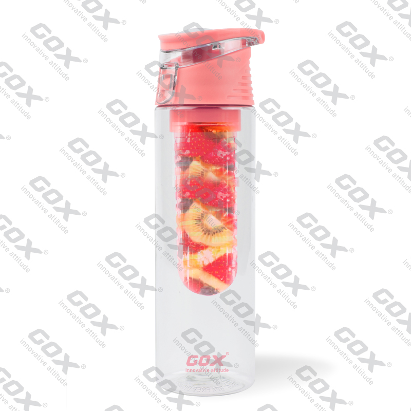 GOX China OEM Leakproof Fruit Infuser Tritan Water Bottle 4