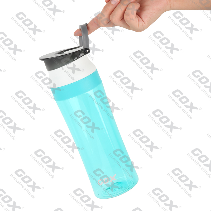 GOX China OEM Sports Tritan Water Bottle with Foldable Handle 4