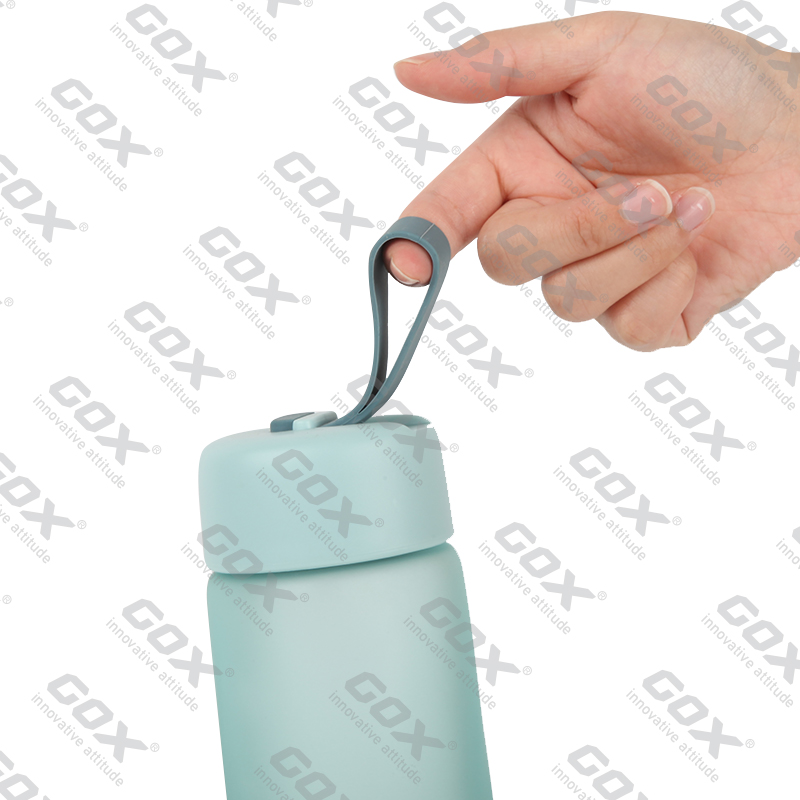 GOX China OEM Tritan Water Bottle with Silicone Handle Loop 5