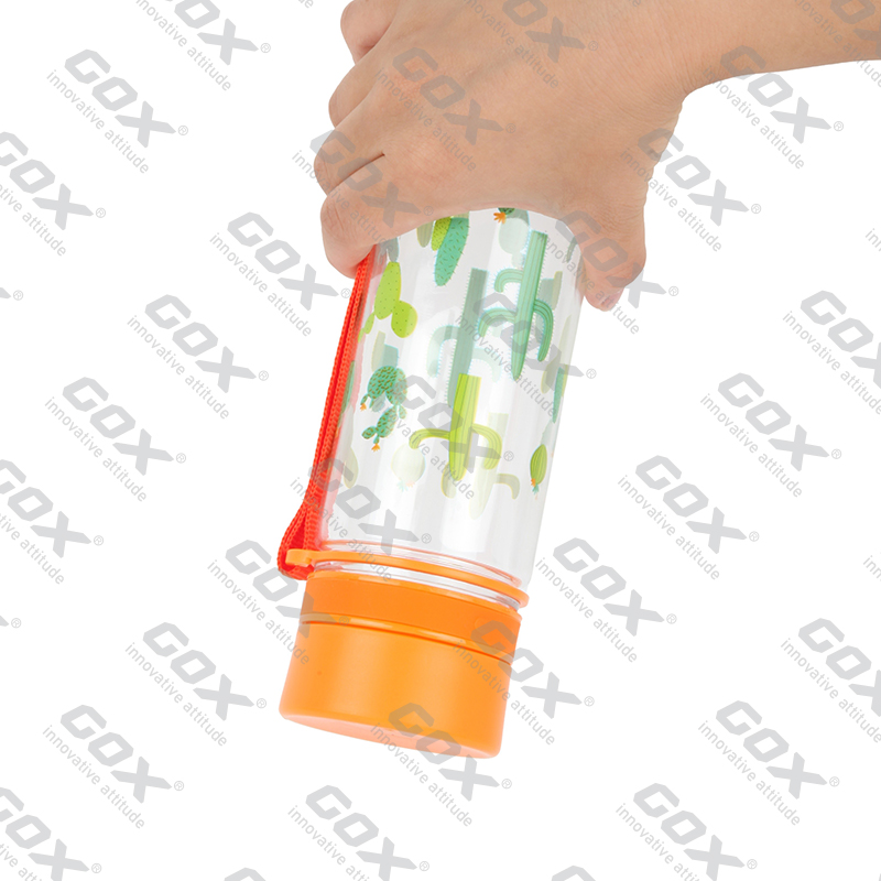 GOX China OEM Tritan Water Bottle with Silicone Handle Loop 6