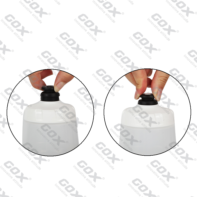 GOX OEM LDPE BPA Free Squeeze Sports Bottle   5